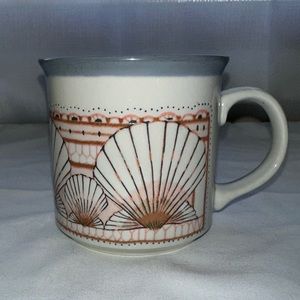 Vintage Otagiri Shell Mug